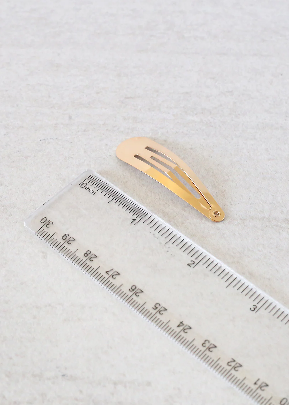 10 PC Metal Snap Hair Clips - Image 3