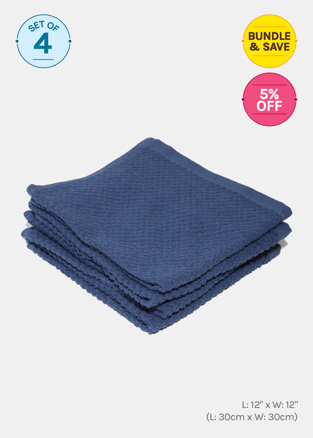100% Cotton Washcloth Towel - Image 9