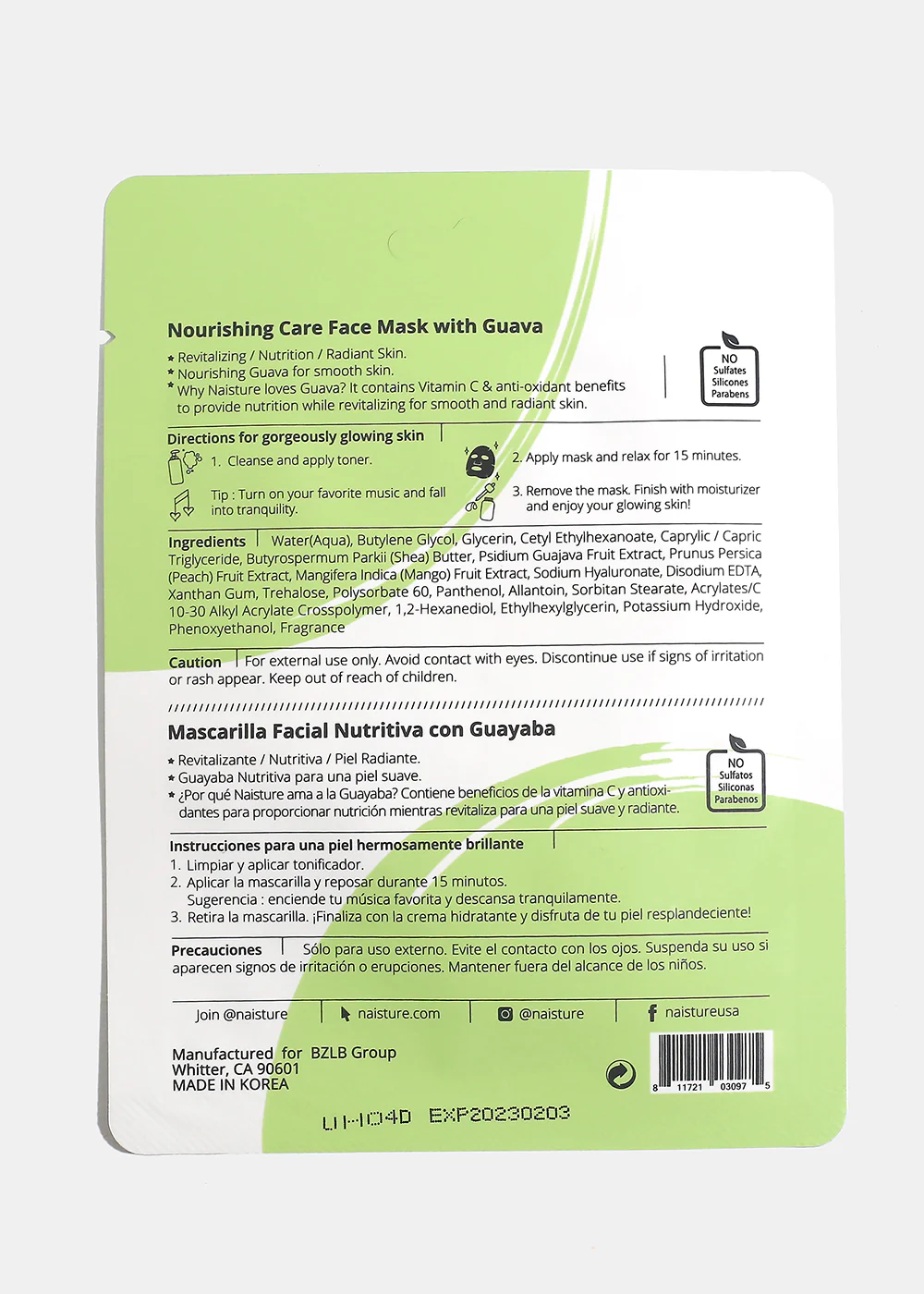 15 Minute Facial Mask - Guava - Image 2