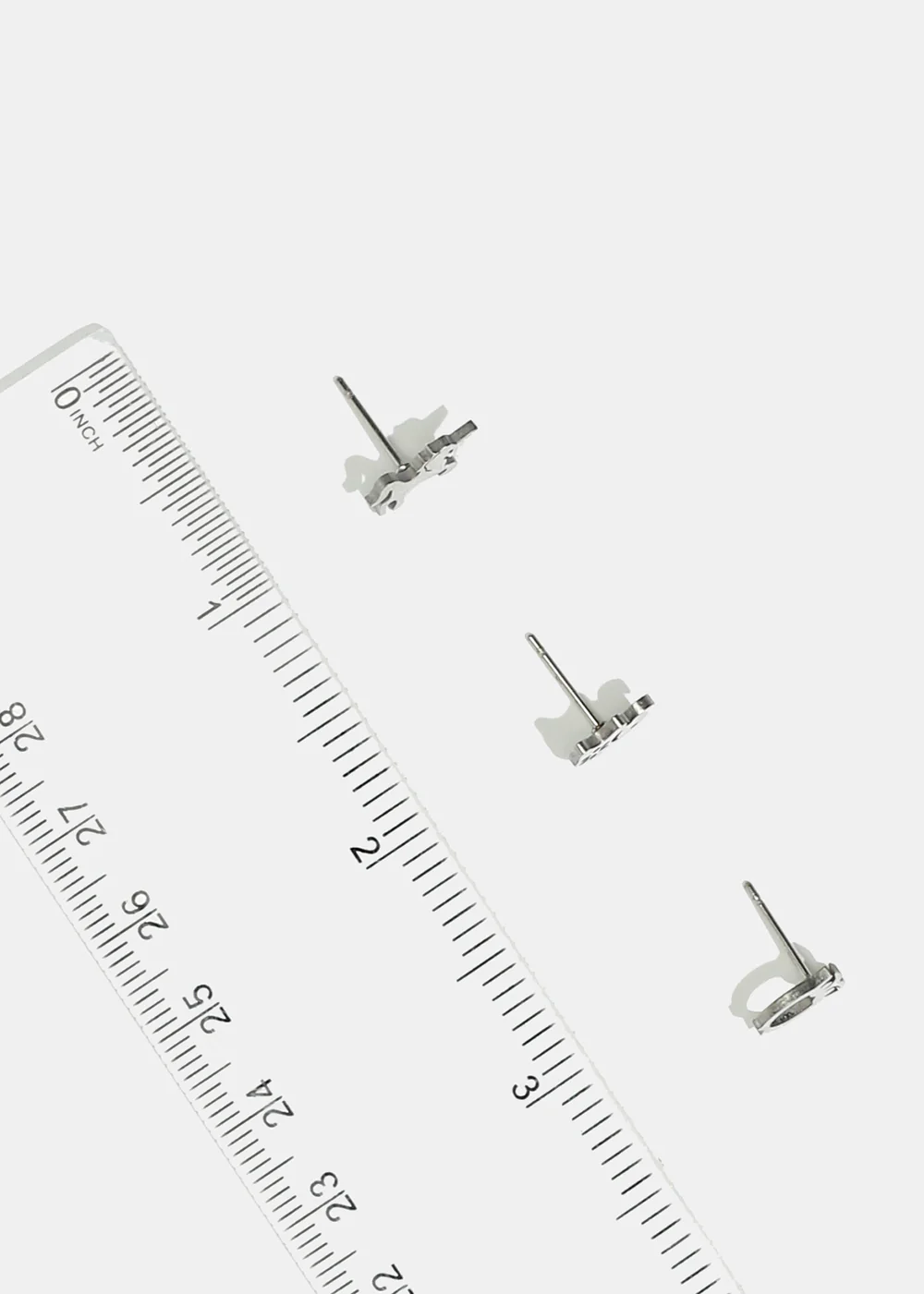 3-Pair Animal Stud Earrings - Image 3