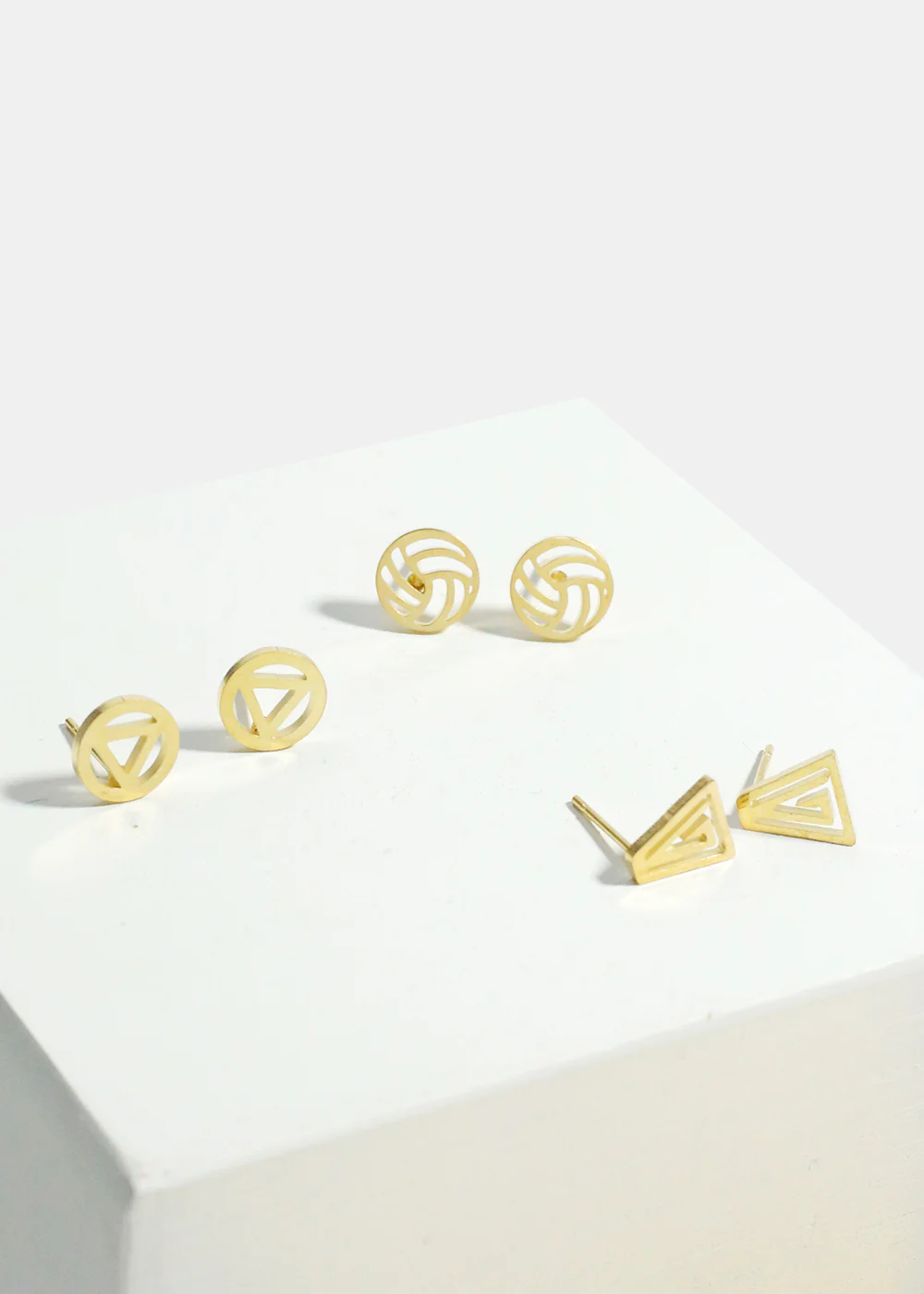3-Pair Chic Earrings Set - Image 2