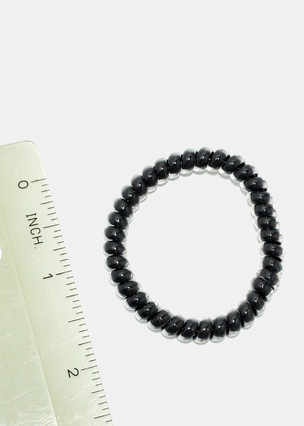 5 Piece Black Spiral Ties Set - Image 2