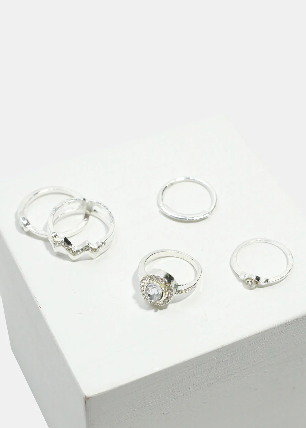 5-Piece Gemstone Toe Rings - Image 3