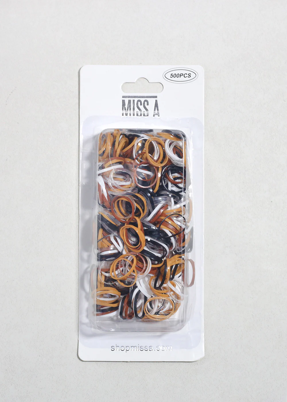 500 PCS Mini Assorted Elastic Rubber Hair Bands