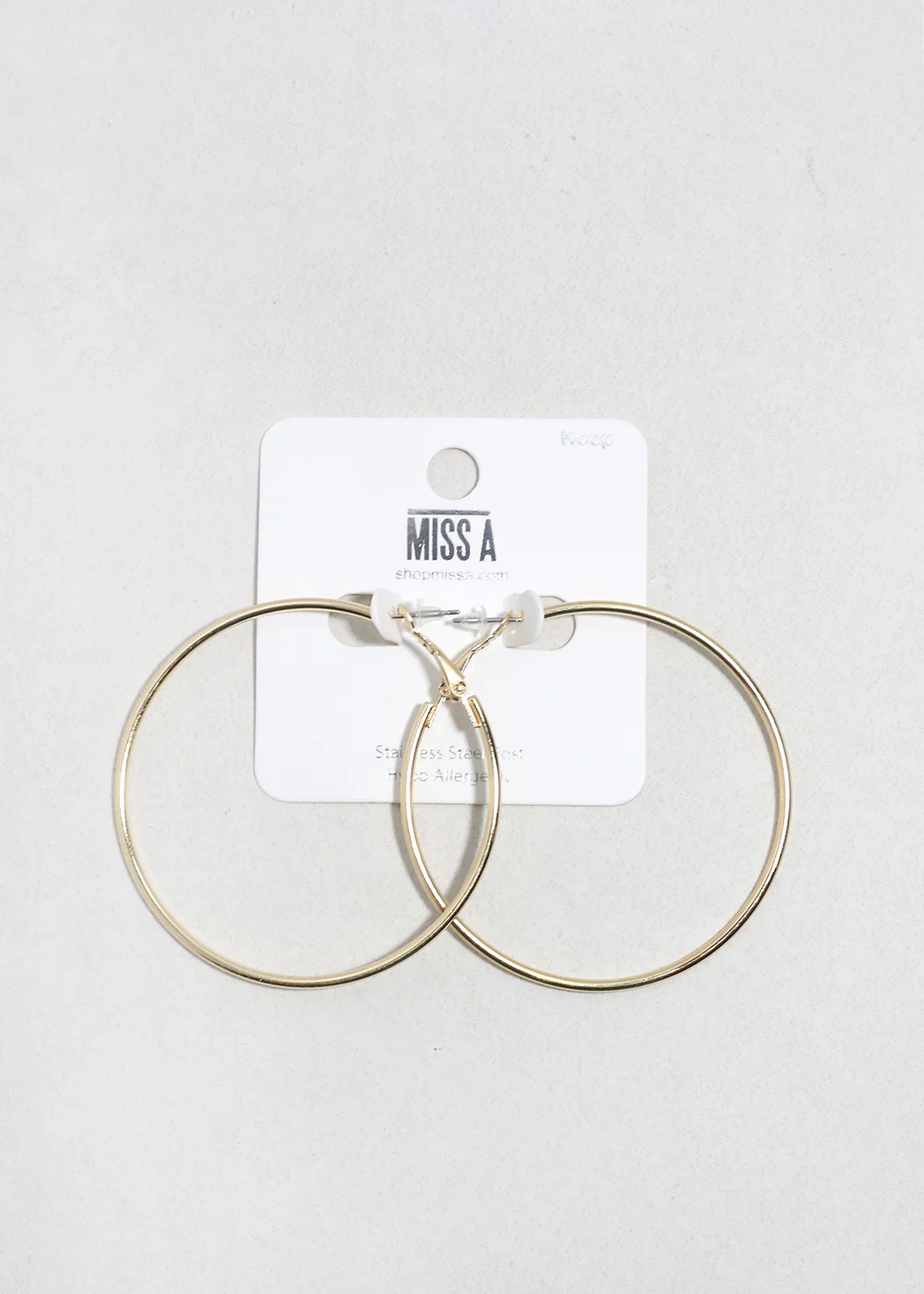 6mm Hoop Earrings - Image 2