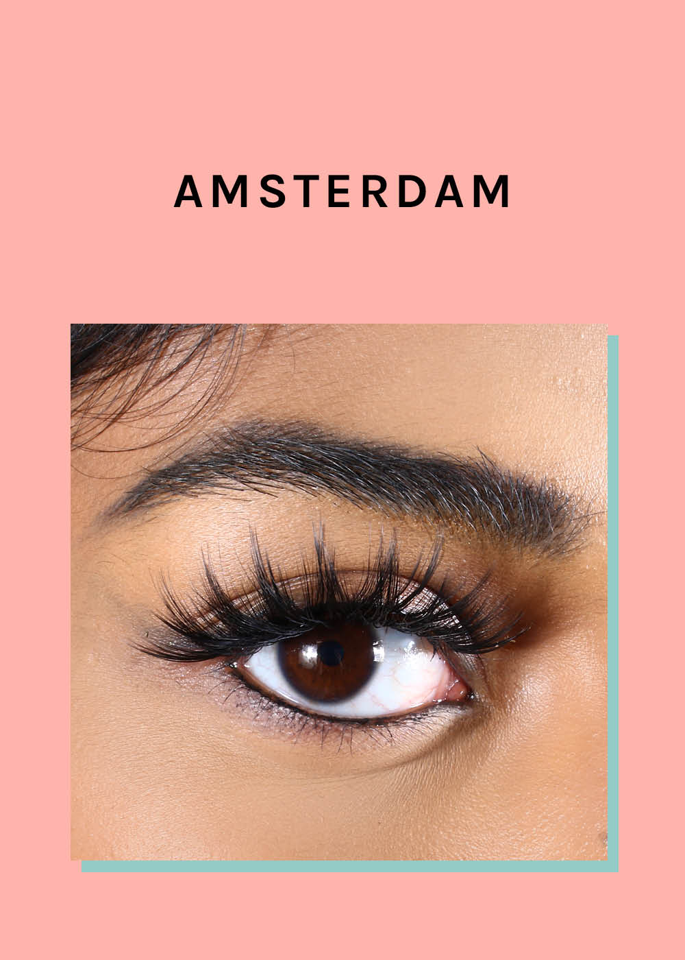 A+ Glam 3D Faux Mink Lashes - Amsterdam - Image 2