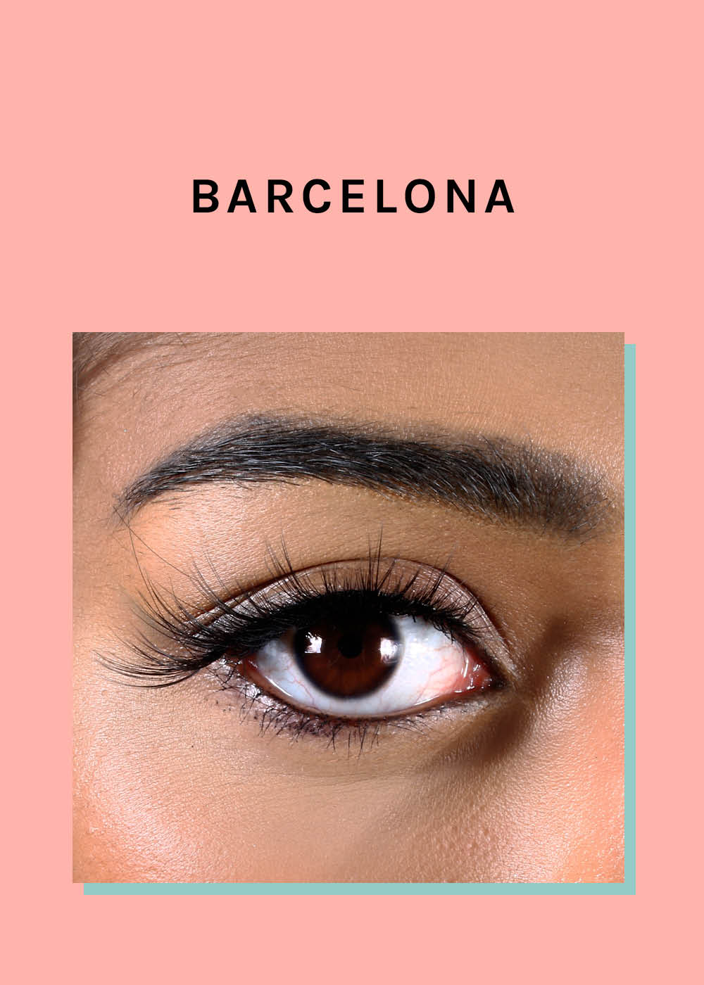 A+ Glam 3D Faux Mink Lashes - Barcelona - Image 2