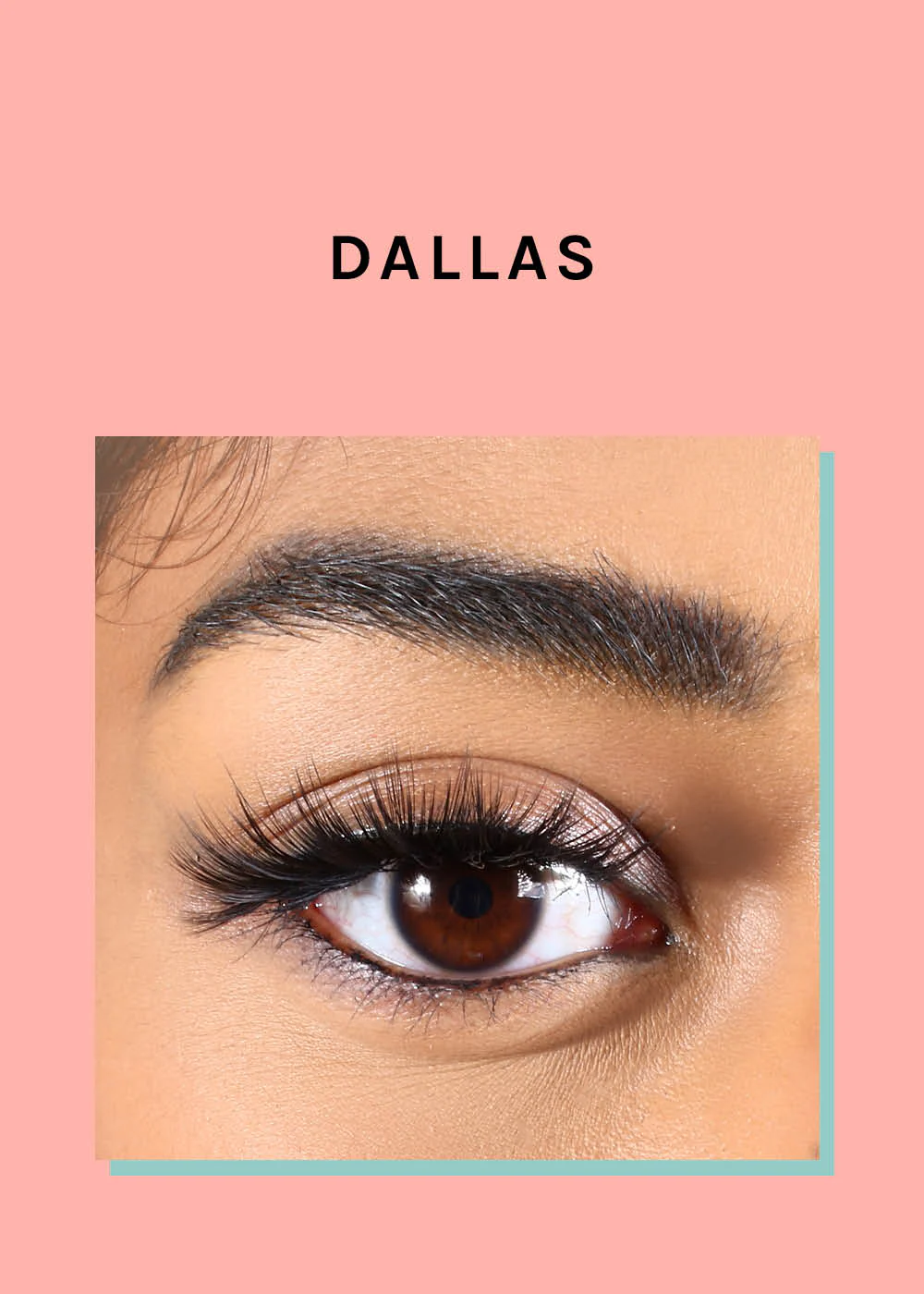 A+ Glam 3D Faux Mink Lashes - Dallas - Image 2