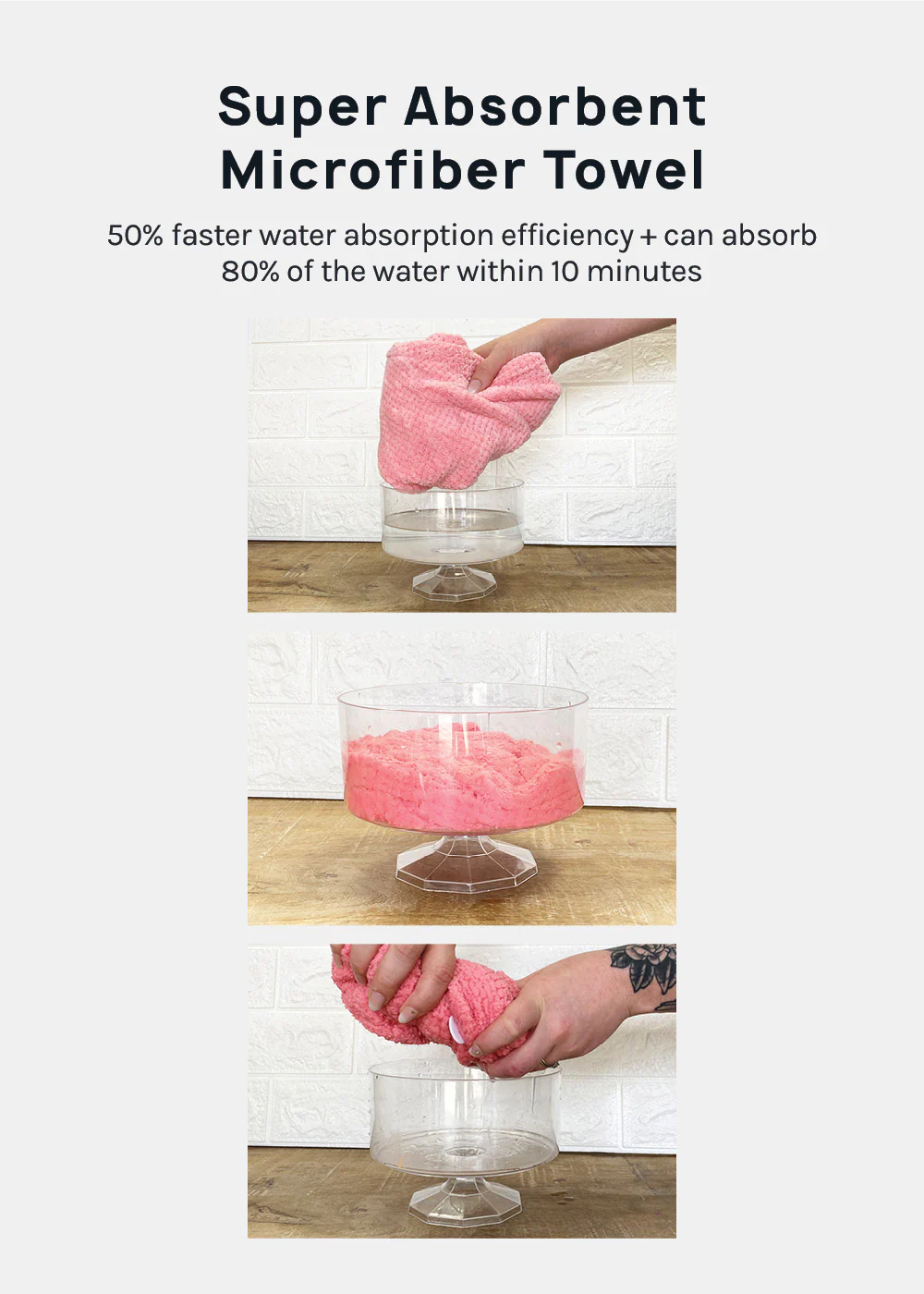 A+ Microfiber Hair Towel Scrunchie - Image 7