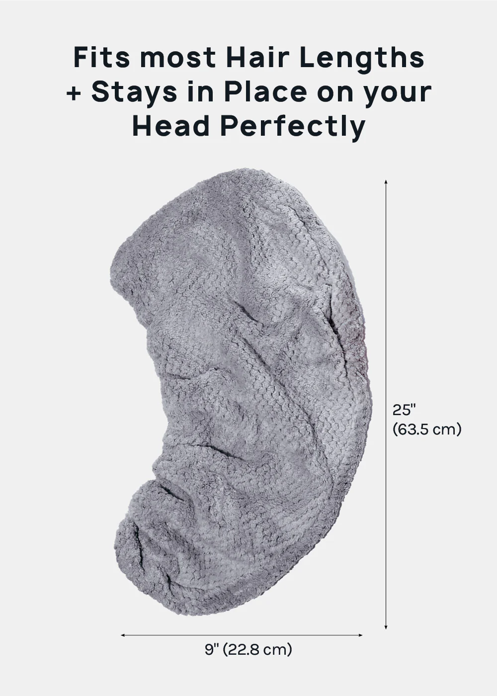 A+ Microfiber Hair Turban Towel - Image 10