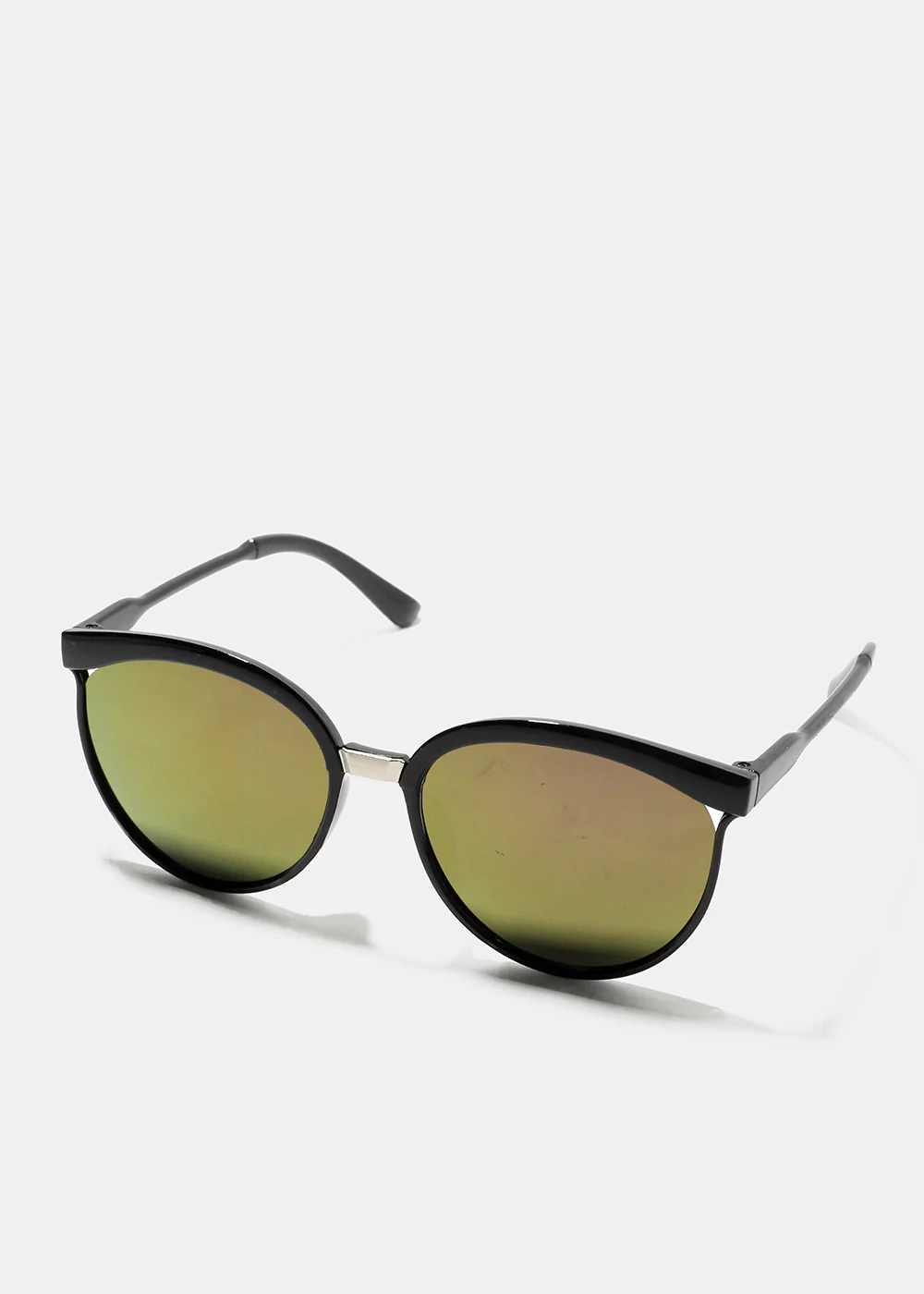 A+ Oversized Circular Reflective Shades - Image 3