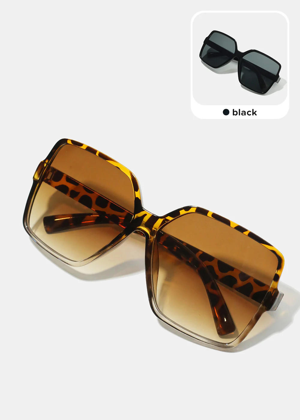 A+ Oversized Trendy Square Shades