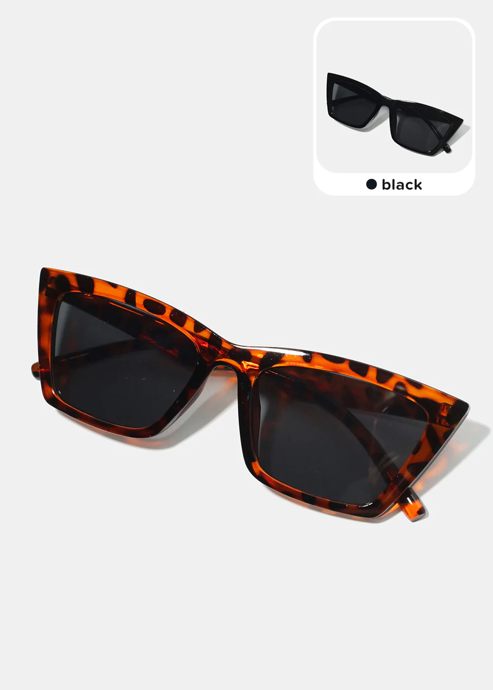 A+ Square Cat Eye Chic Sunglasses