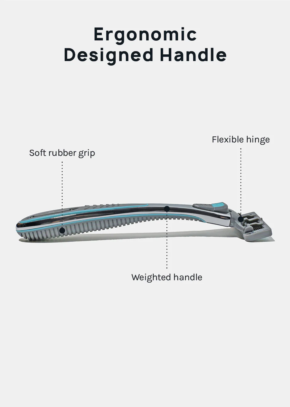 A2 Men's 6-Blade Razor Starter Kit - Image 3