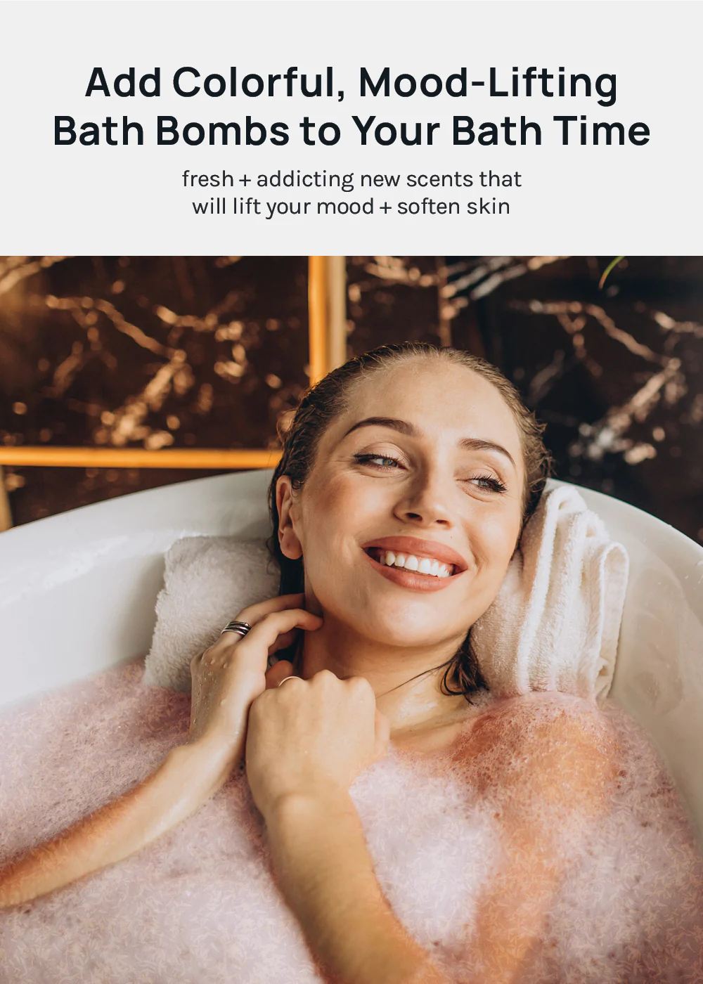AOA Bath Bomb- Peach Princess - Image 2