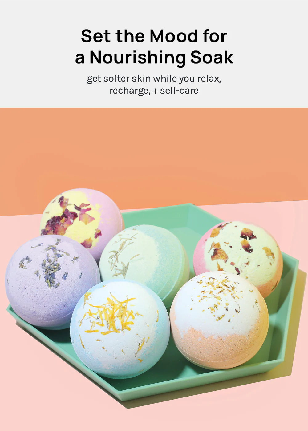 AOA Bath Bomb- Rose Garden - Image 3