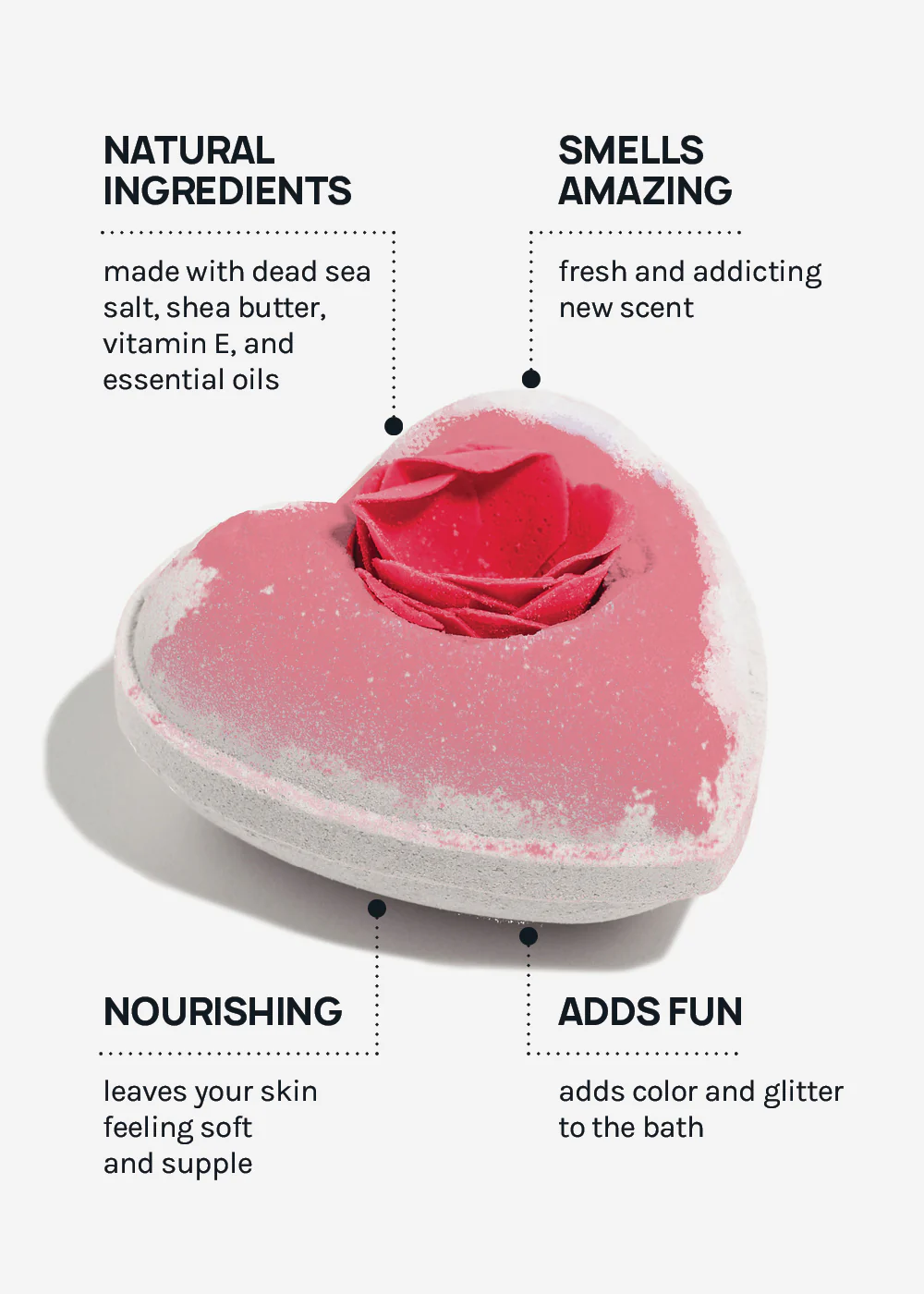 AOA Bath Bomb- True Love - Image 5
