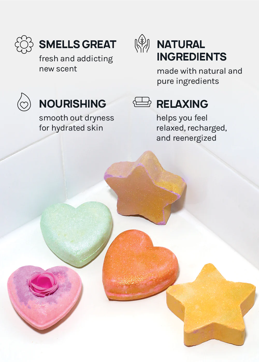 AOA Bath Bomb- True Love - Image 6