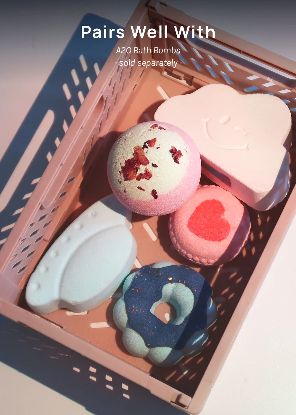 AOA Bubble Bar - Peach Rainbow - Image 6