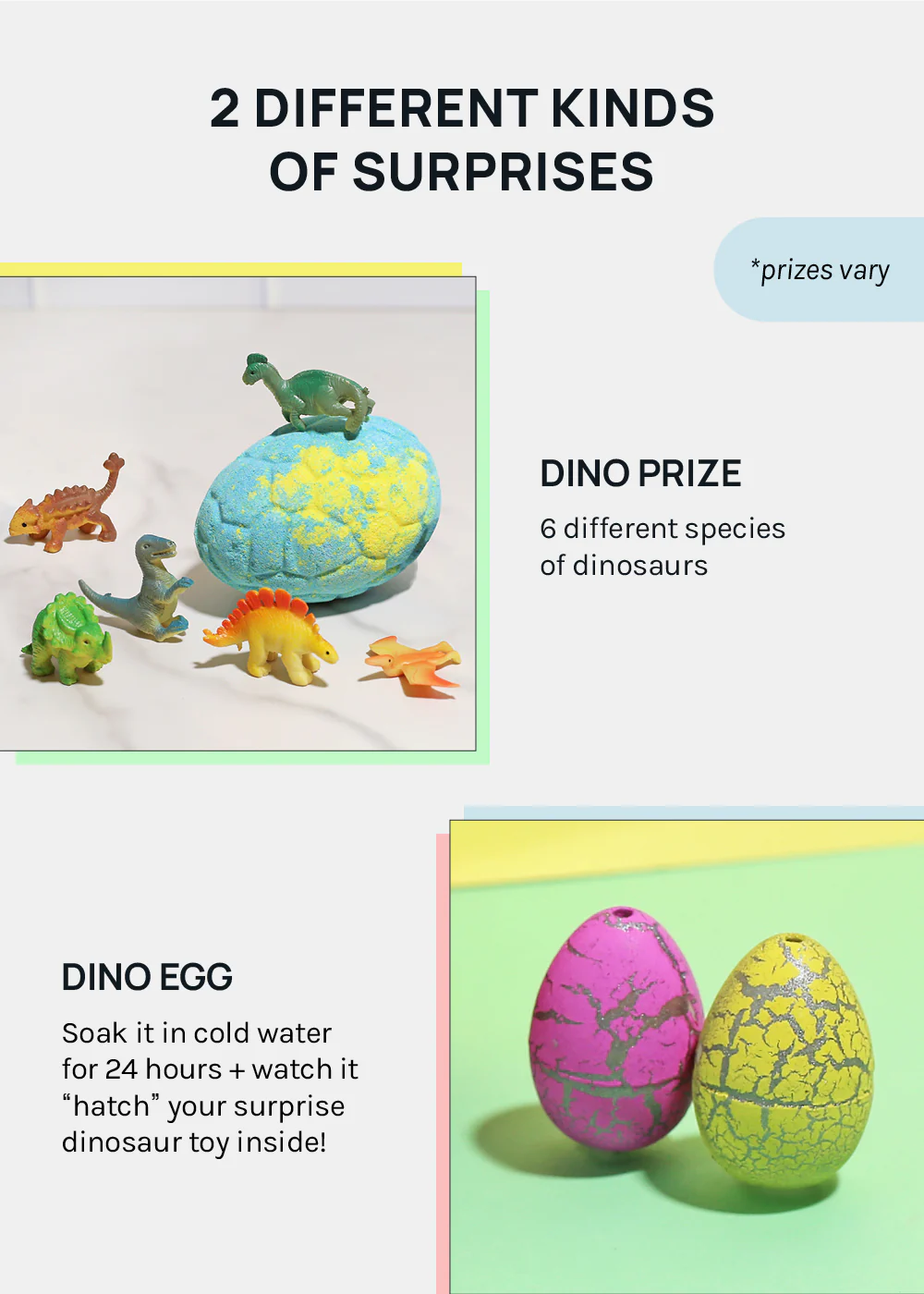 AOA Dino Egg Bath Bomb - Caramel - Image 4