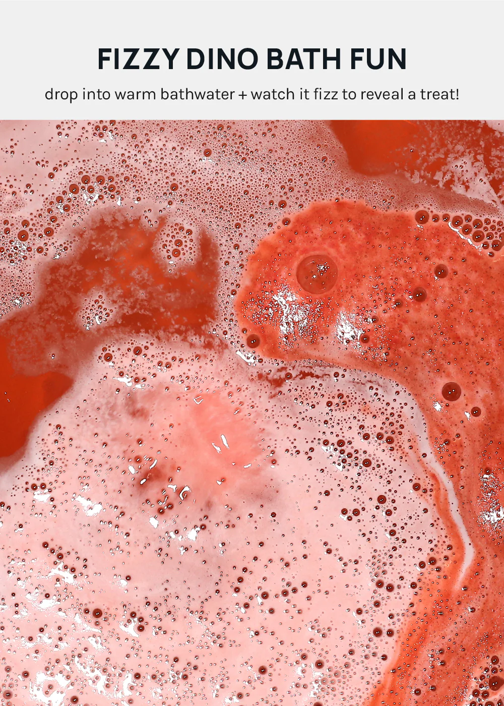 AOA Dino Egg Bath Bomb - Strawberry - Image 2