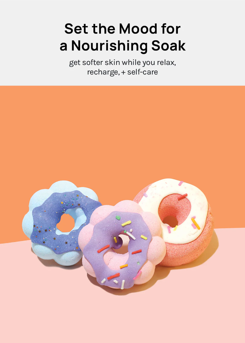 AOA Donut Bath Bomb- Sprinkle of Luv - Image 3