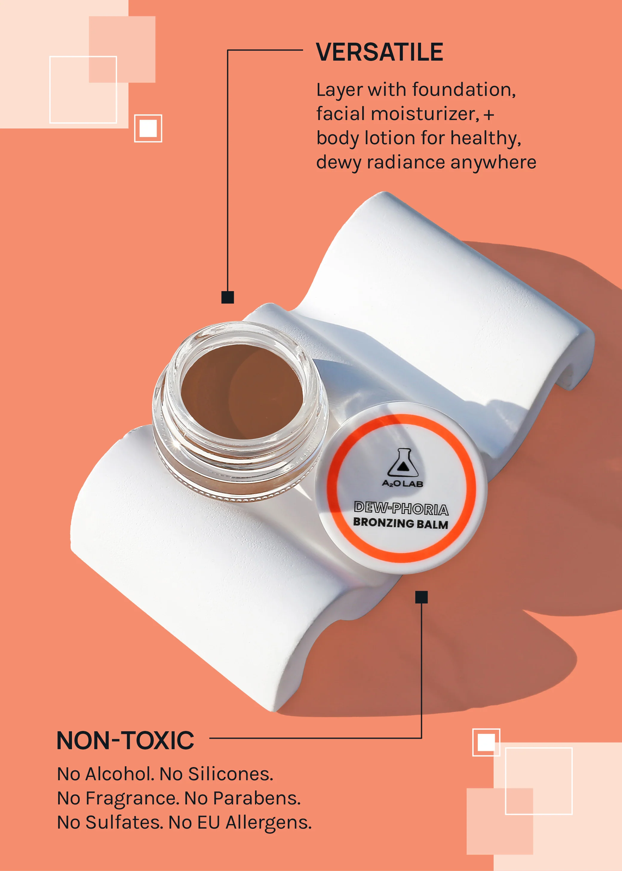 a2o Lab Dew-Phoria Bronzing Balm - Image 5
