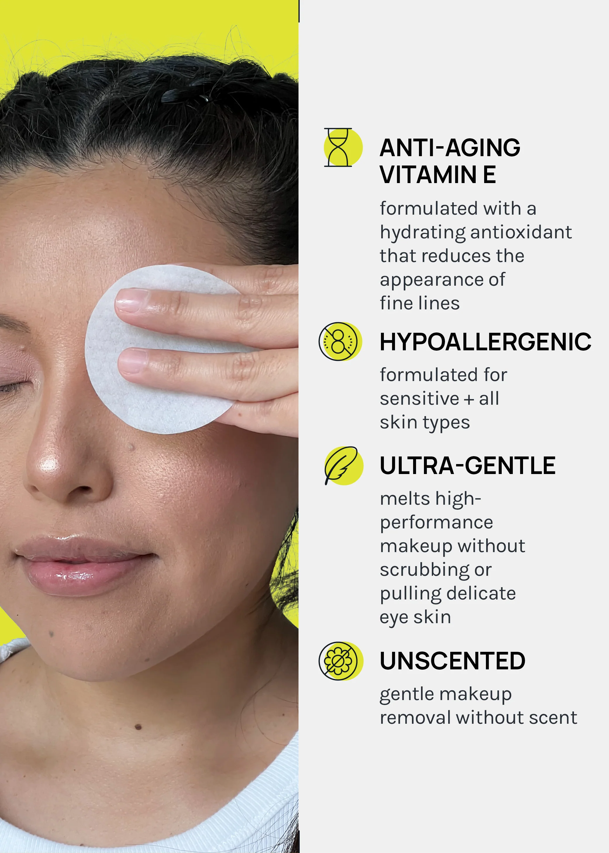 a2o Lab Eye Makeup Remover Pads - Image 4