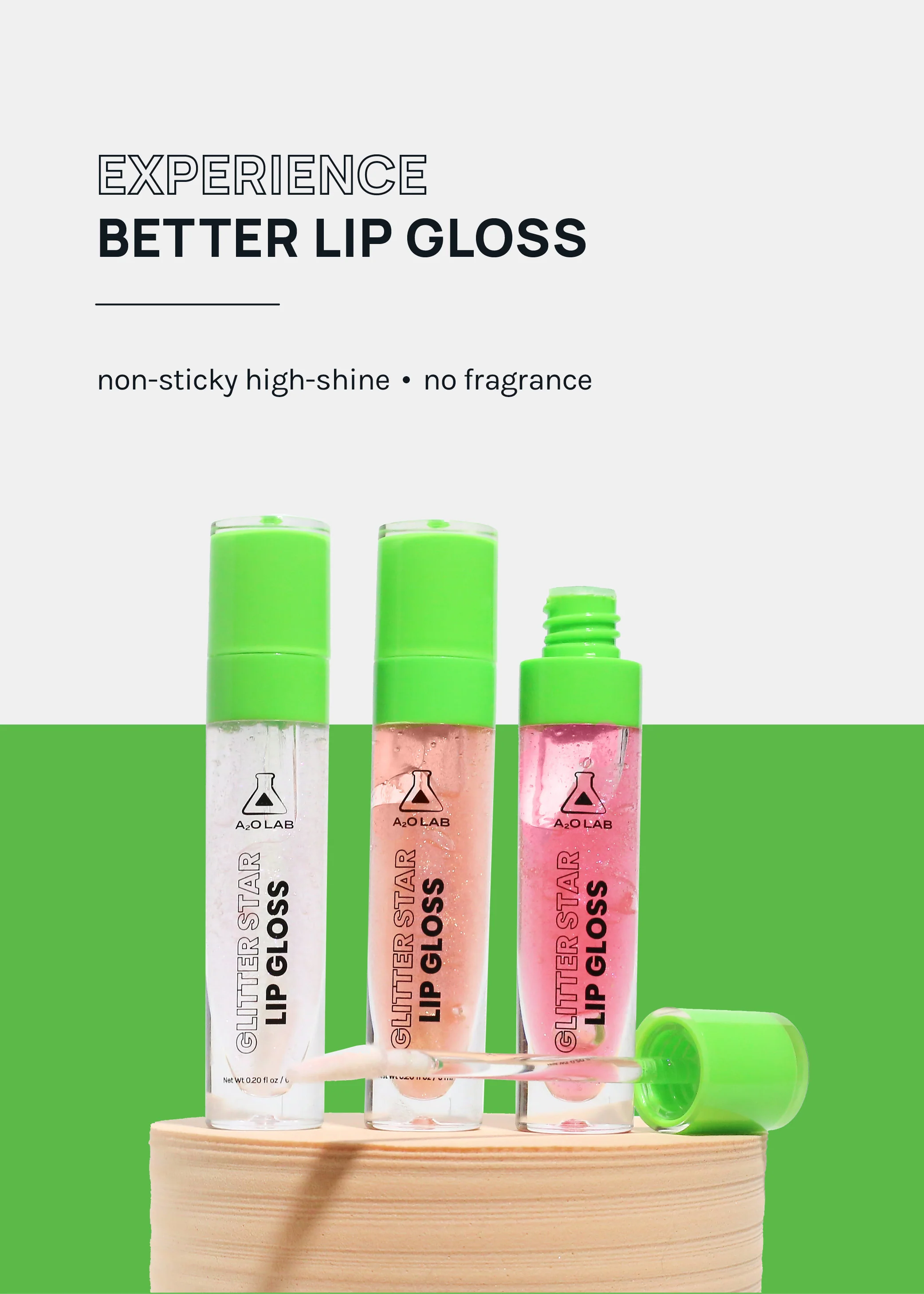 a2o Lab Glitter Star Lip Gloss - Image 3