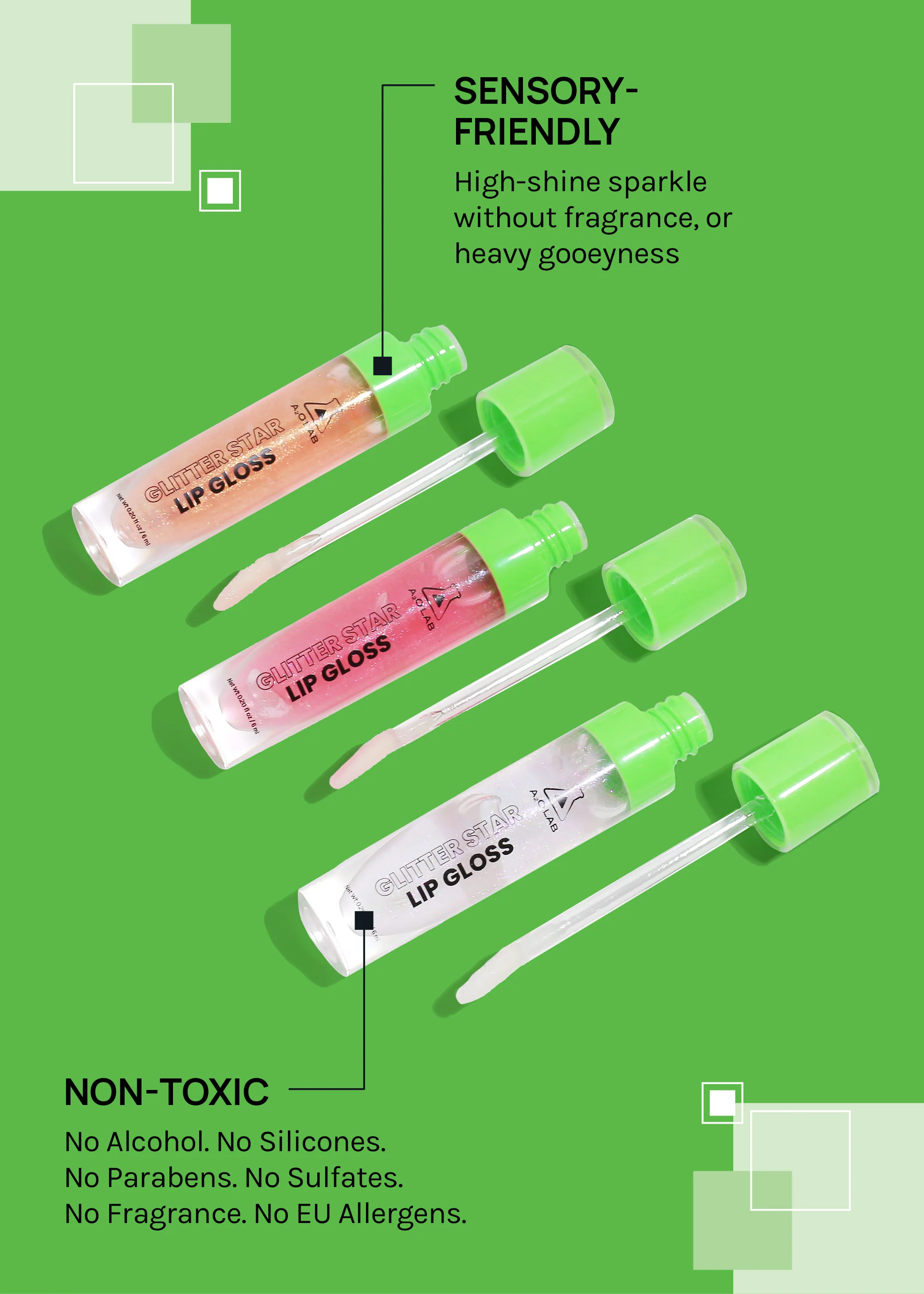 a2o Lab Glitter Star Lip Gloss - Image 5