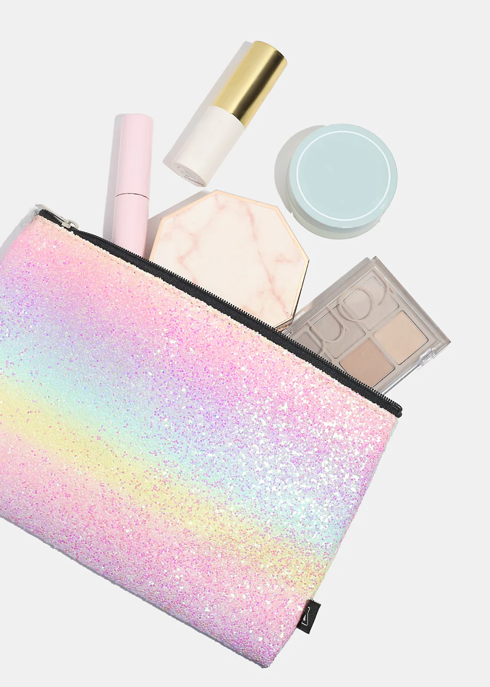 a2o Lab Makeup Pouch - Pink Glitter - Image 3