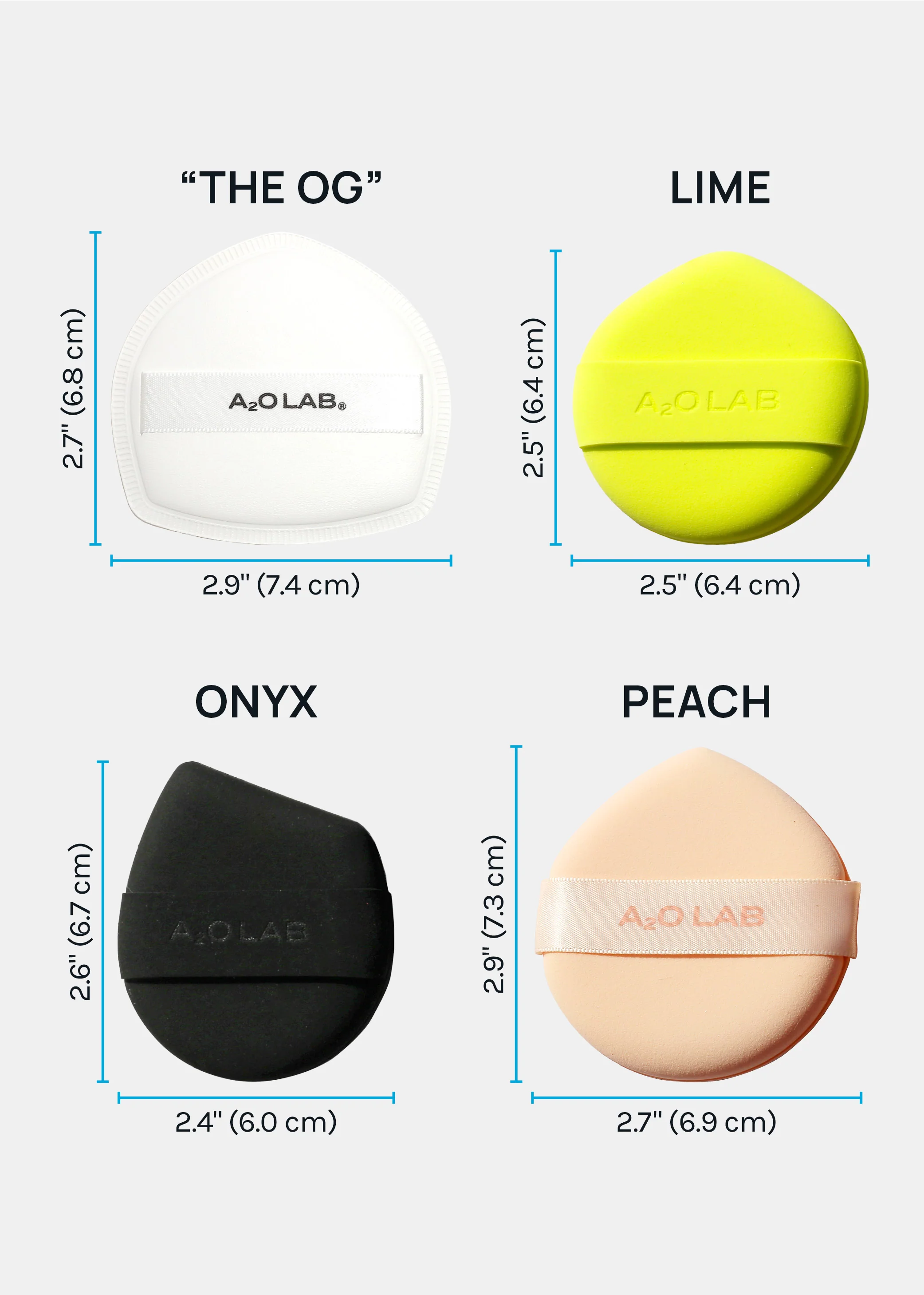 a2o Lab Silky Cloud Sponge – Lime - Image 6