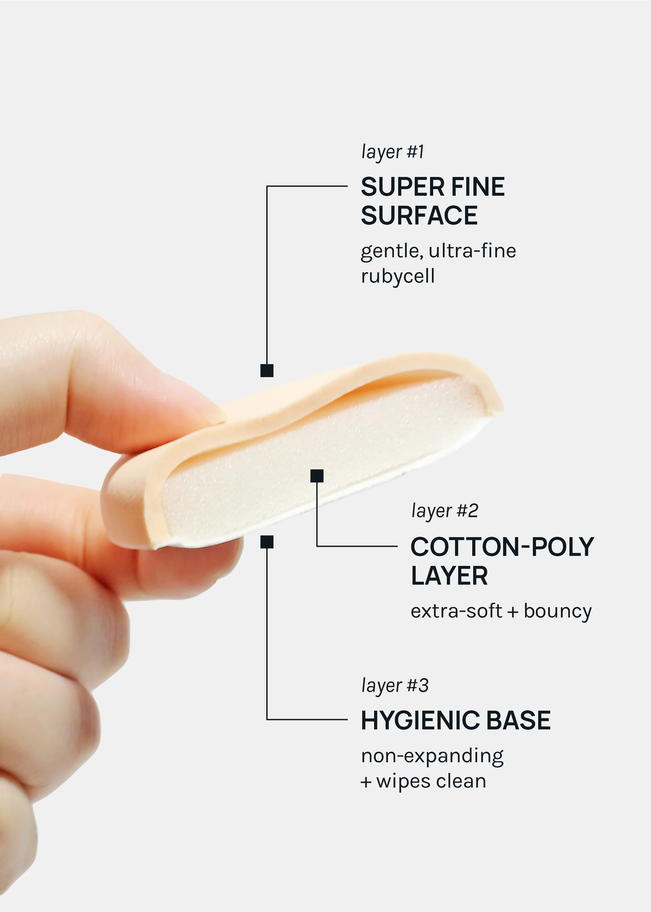 a2o Lab Silky Cloud Sponge – Lime - Image 7