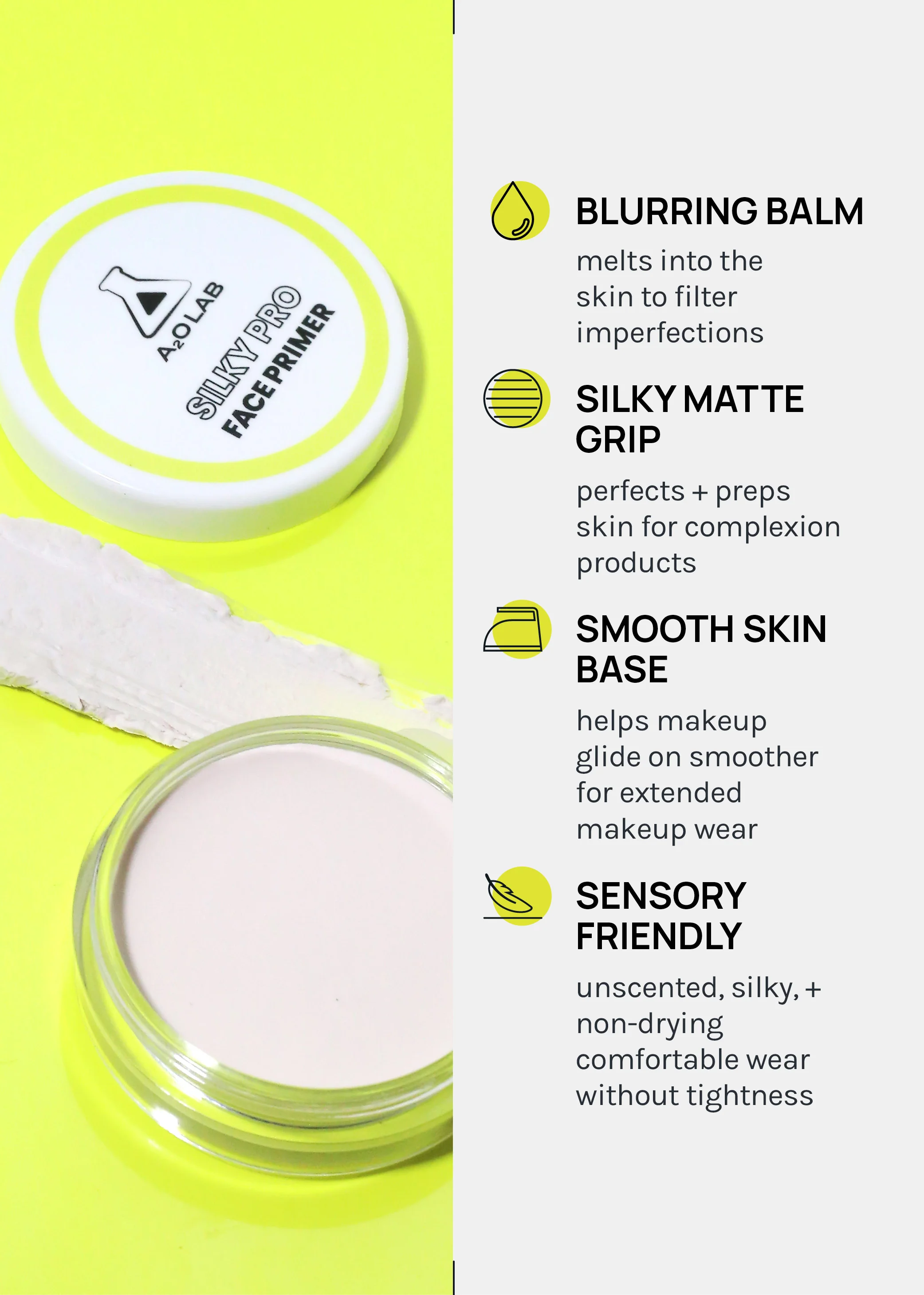 a2o Lab Silky Pro Face Primer - Image 4
