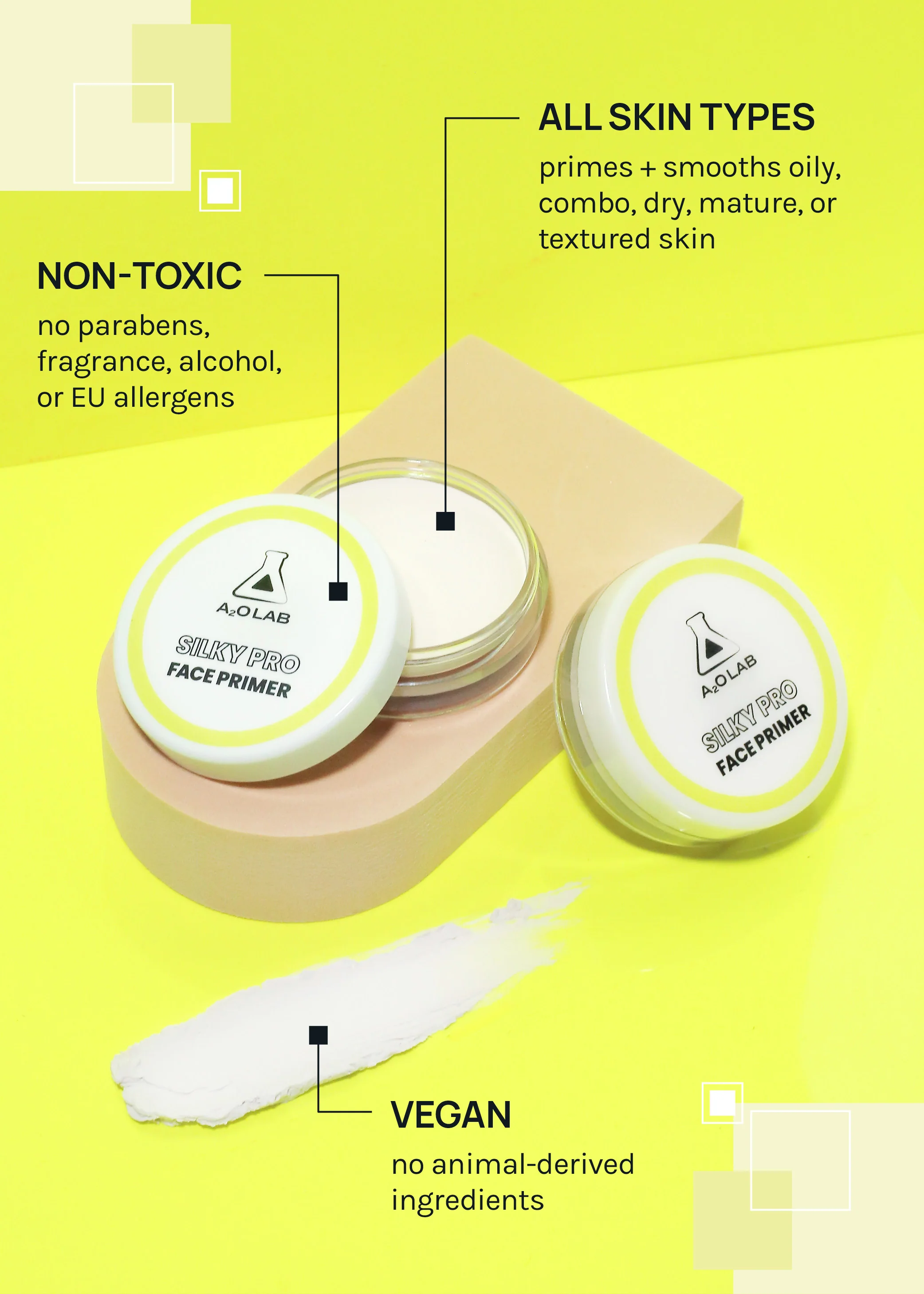 a2o Lab Silky Pro Face Primer - Image 5