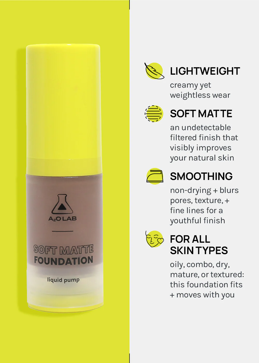 a2o Lab Soft Matte Foundation - Image 5