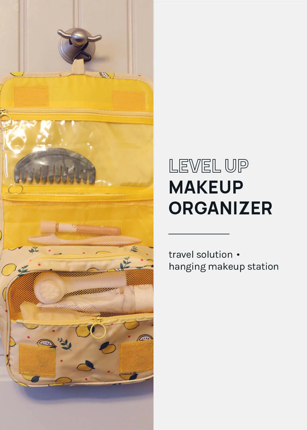 a2o Lab Travel Hanging Toiletry Case - Image 2