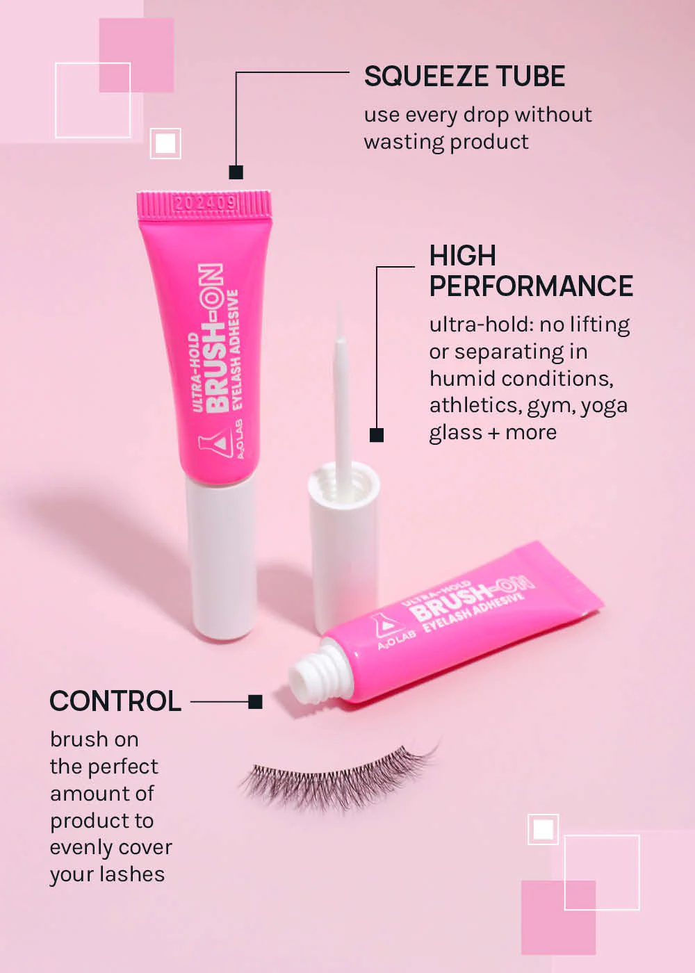 a2o Lab Ultra-Hold Brush-On Eyelash Adhesive - Image 5