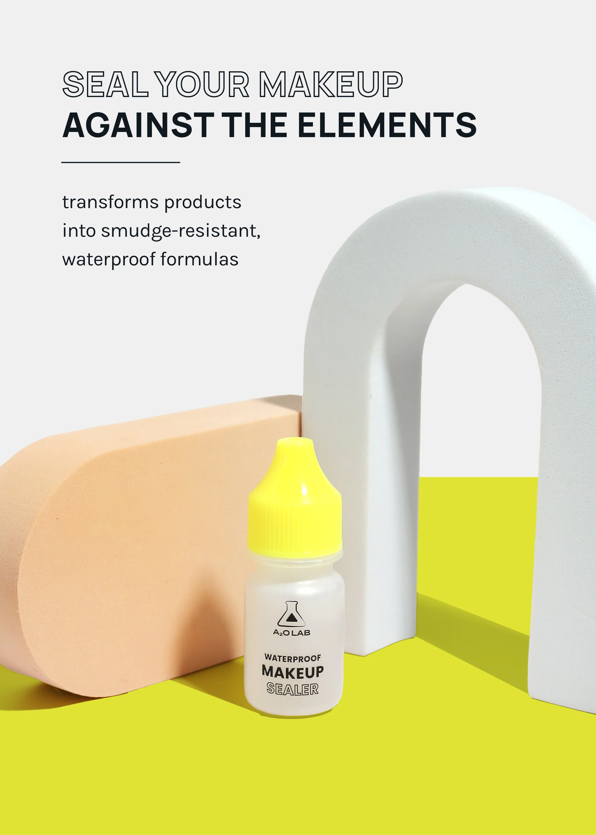 a2o Lab Waterproof Makeup Sealer - Image 3