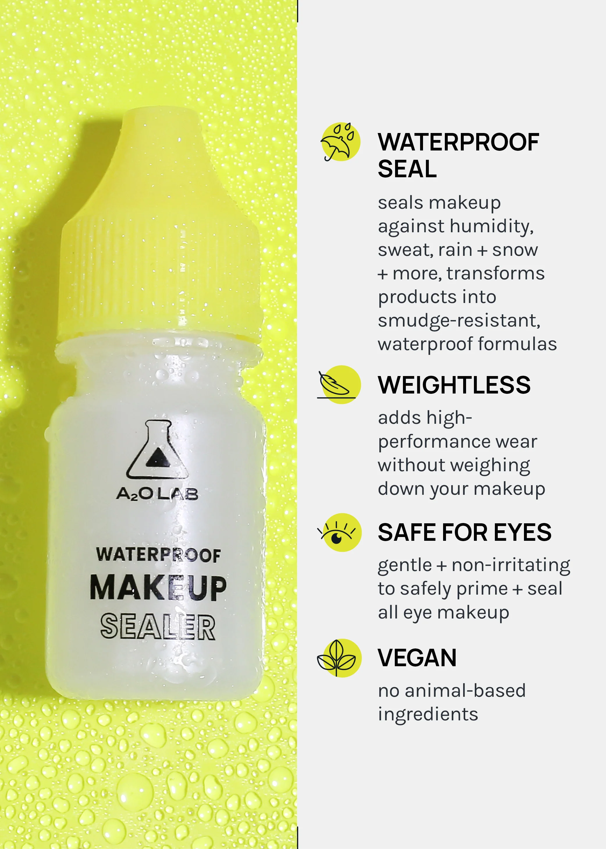 a2o Lab Waterproof Makeup Sealer - Image 4