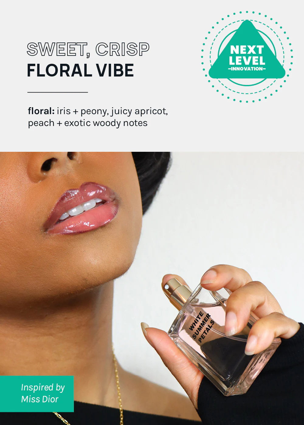 a2o Lab White Summer Petals Perfume - Image 2
