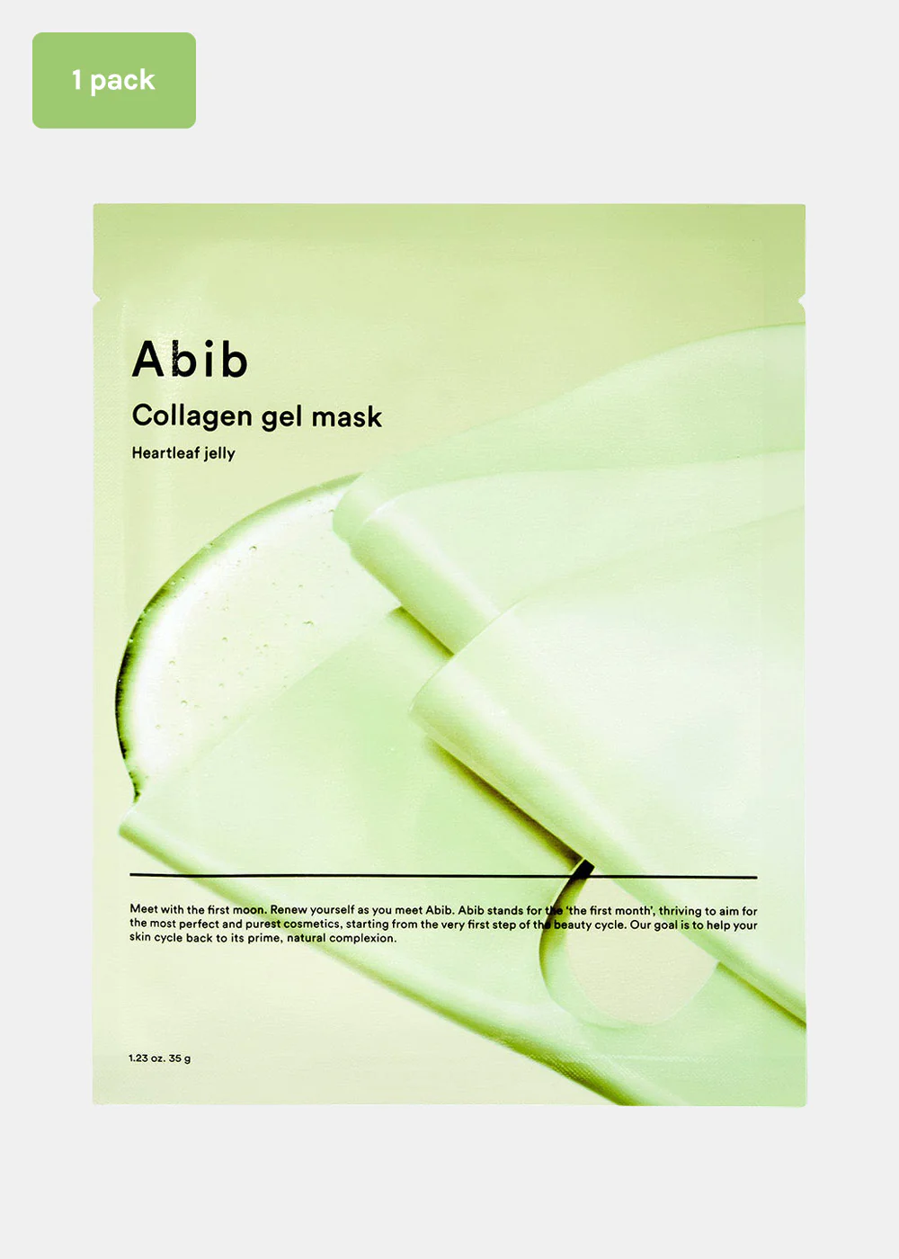 Abib Collagen Gel Mask Heartleaf Jelly - Image 10
