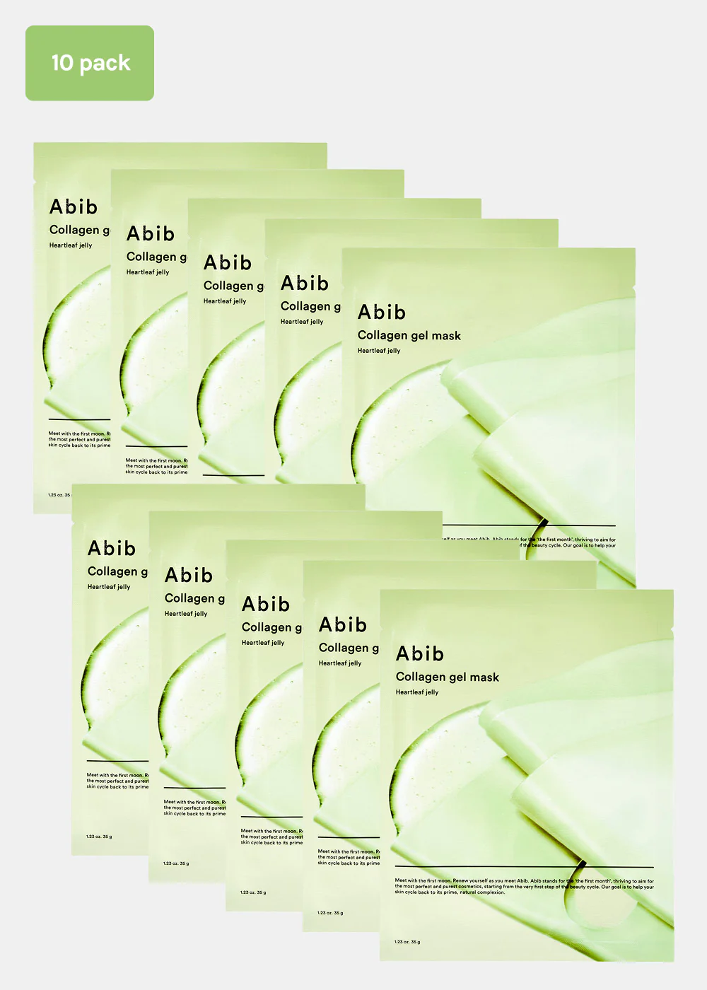Abib Collagen Gel Mask Heartleaf Jelly - Image 11