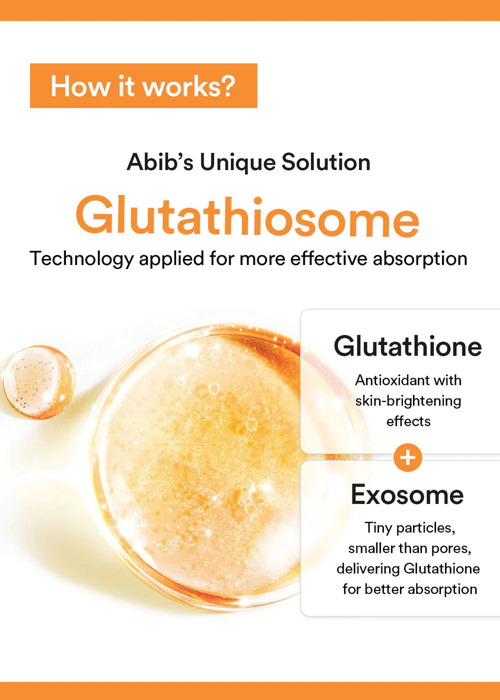 Abib Glutathiosome Dark Spot Serum Vita Drop 50ml - Image 7