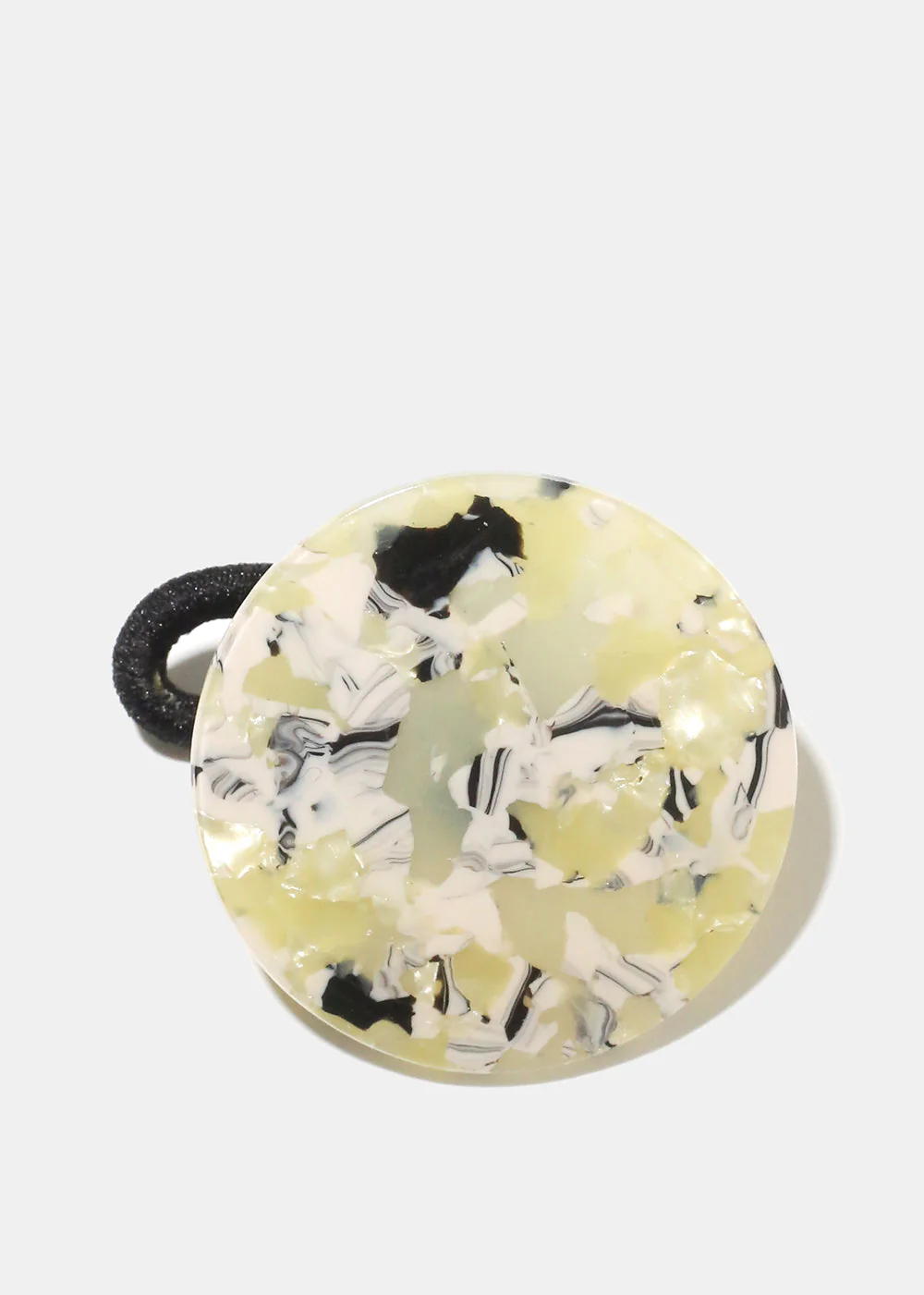 Acrylic Circle Hair Tie - Image 2