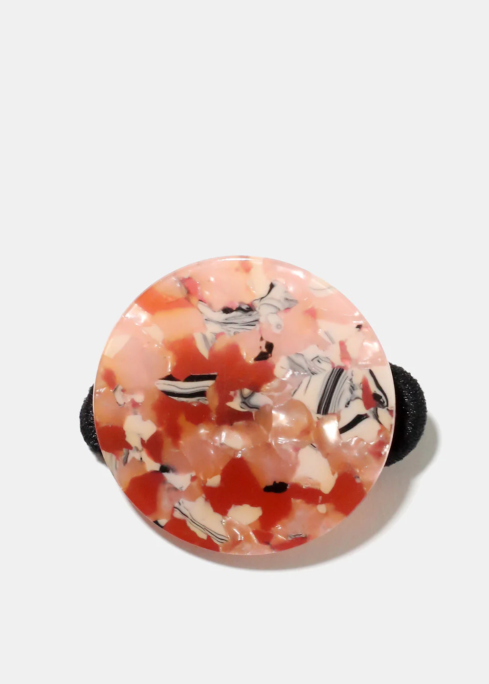 Acrylic Circle Hair Tie - Image 3