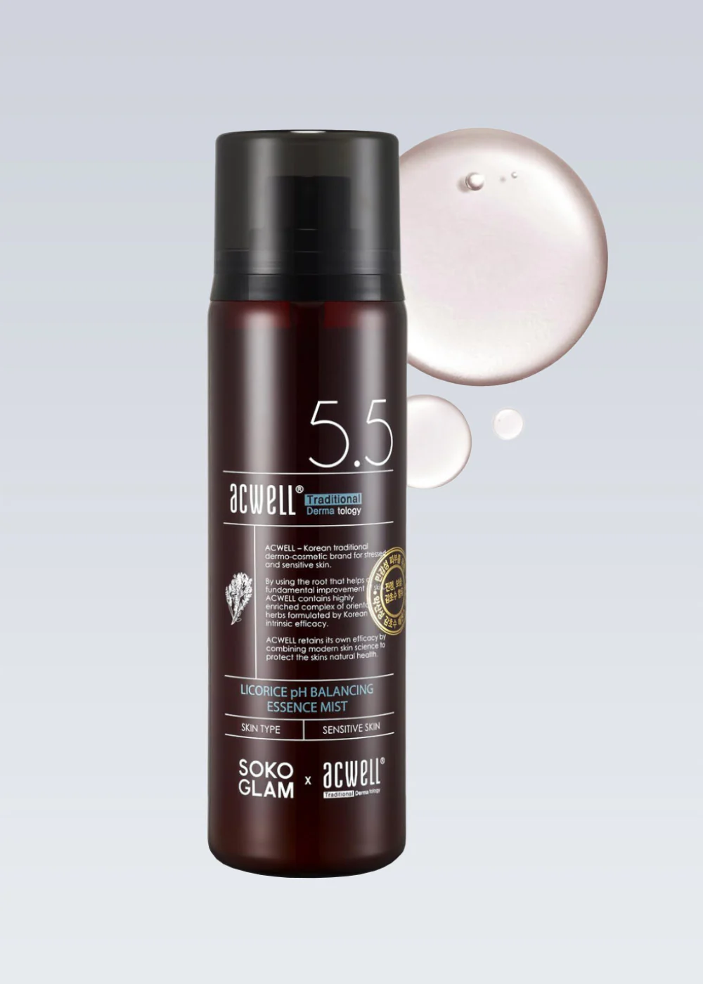Acwell Licorice pH Balancing Essence Mist 100ml