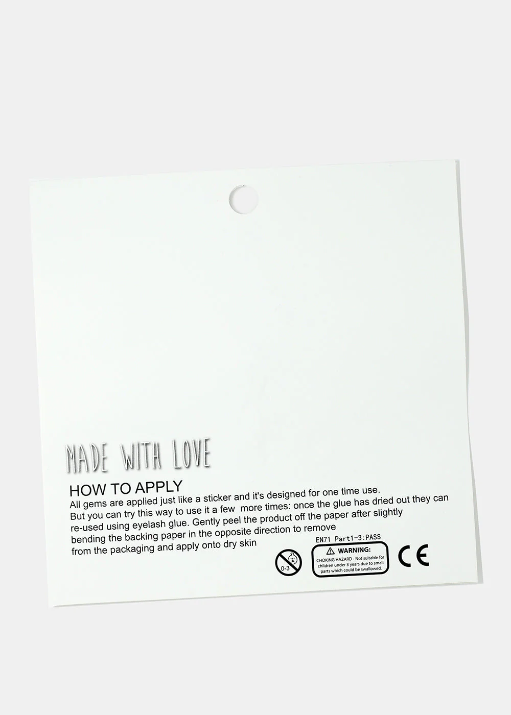 Adhesive Festival Face Jewels - Image 3