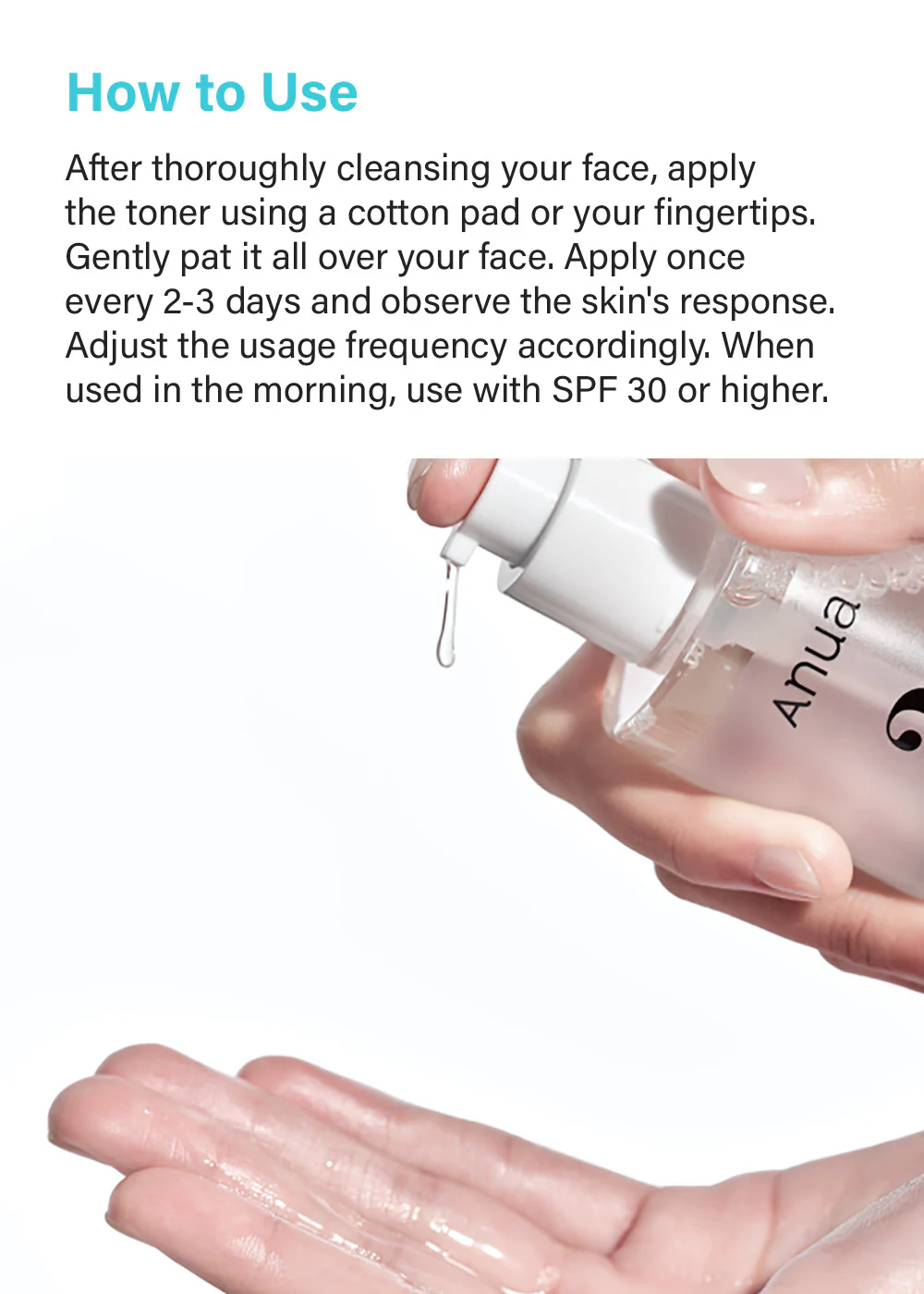 Anua BHA 2% Gentle Exfoliating Toner 150ml - Image 6