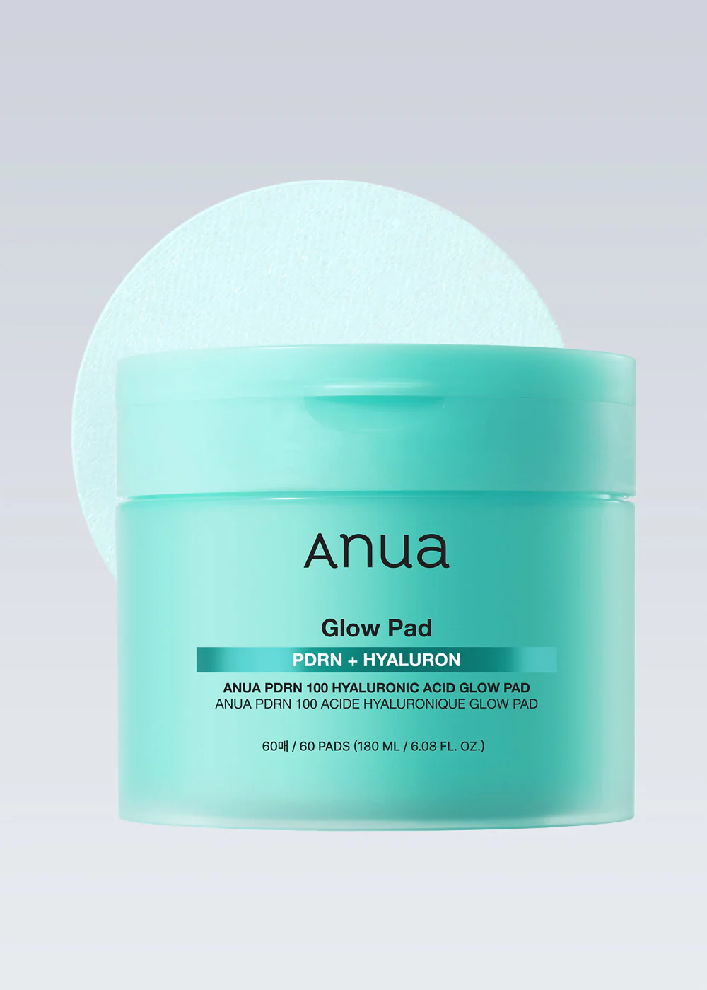 Anua PDRN 100 Hyaluronic Acid Glow Pad (60 Pads)